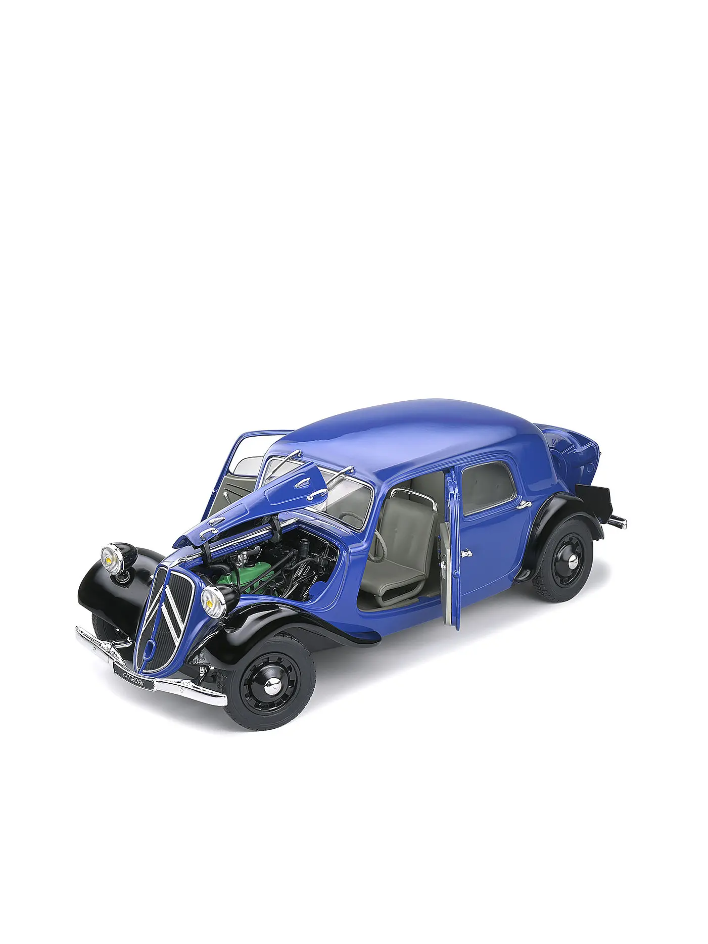 SOLIDO | Modellauto - 1:18 Citroen Traction blau | 